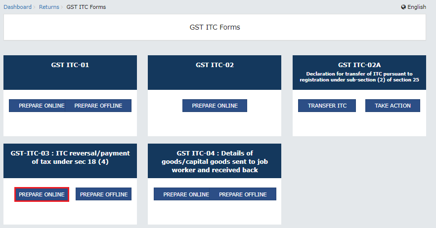 Form ITC 03 under GST image 2