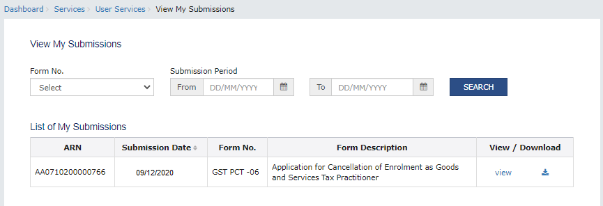 How to cancel registration as GST Practitioner?