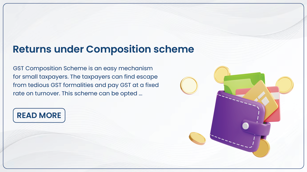Returns under GST composition scheme